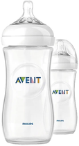 Butelka do karmienia Philips AVENT Baby Bottle PP Natural Biały 2 Units x 330ml (8710103591177)