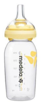 Пляшка для годування Medela Baby Bottle Calma Tetina Silicona Біла 250 мл (7612367024990) - зображення 1