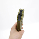 Магазин для патронів АК калібр 5.45 мм Олива змінний коробчатий для зброї з вікном - зображення 3