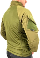 Рубашка мужская с длинным рукавом, футболка камуфляжная для военных и армии ВСУ, Хаки М - изображение 2