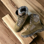 Тактические зимние кожаные берцы с мехом до -25, тактическая обувь 38 - изображение 8