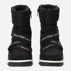Śniegowce chłopięce ocieplane Calvin Klein Jeans V3X5-80755-1485999 39 Czarne (8052578374023) - obraz 4