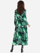 Sukienka koszulowa damska w kwiaty Awama A324 106881 M Zielona (5902360544789) - obraz 2