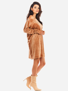 Sukienka tunika damska Awama A370 212871 One Size Beżowa (5902360549258) - obraz 6