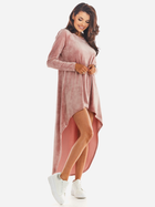 Sukienka tunika damska Awama A379 212909 L Różowa (5902360551565) - obraz 4
