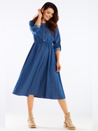 Плаття Awama A452 1098930 XL Blue (5902360559639) - зображення 3