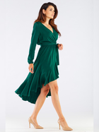 Sukienka trapezowa damska Awama A456 1098943 XL Zielona (5902360560079) - obraz 4