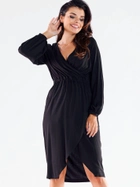 Плаття жіноче Awama A523 1220725 XL Чорне (5902360571723) - зображення 1
