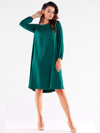Плаття жіноче Awama A524 1220729 M Темно-зелене (5902360571860) - зображення 4