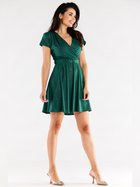 Плаття жіноче Awama A558 1259729 XL Темно-зелене (5902360575554) - зображення 3
