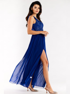 Плаття жіноче Awama A486 1259762 L Синє (5902360575851) - зображення 3