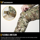 Тактические демисезонные военные штаны IDOGEAR G3 Multicam с наколенниками L Мультикам IDG207899077-1 - изображение 7