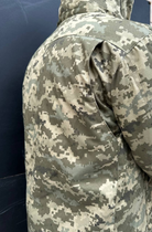 Тактическая зимняя армейская куртка, бушлат пиксель ММ-14 56/5 - изображение 9