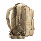 Рюкзак тактический (20 л) M-Tac Assault Pack Tan армейский Койот - изображение 3