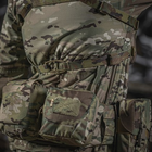Нагрудна сумка-рюкзак M-Tac Chest Rig Military Elite Multicam - для пістолета, обойми, телефону, ліхтарика, турнікету, мультитулу та рації - зображення 8
