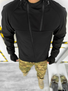 Куртка тактическая softshell Черный 2XL - изображение 1