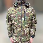 Куртка флисовая тактическая Special Softshell Мультикам L - изображение 1