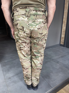 Штани тактичні зимові Wolftrap, SoftShell з флісом, розмір 3XL, Мультикам, штани для військових софтшелл - зображення 5