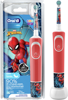 Електрична зубна щітка Oral-B Braun D100 Kids "Людина-павук" (4210201387503)