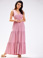 Sukienka letnia Awama A581 1419322 L Różowa (5902360580718) - obraz 4