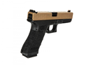 Страйкбольний пістолет D-Boys Glock 17 Gen.4 855 CO2 Half-Tan - зображення 6