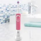 Електрична зубна щітка Oral-B Braun D100 Vitality Pink 3D White (4210201234173) - зображення 3