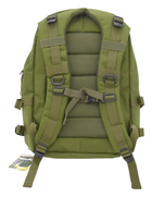 Рюкзак тактический полевой износостойкий для силовых структур CATTARA 30L OLIVE 13868 Зеленый TR_13868 - изображение 7
