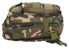 Рюкзак тактический сносоустойчивый для силовых структур CATTARA 30L ARMY Wood 13862 Камуфляж TR_13862 - изображение 8