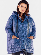 Куртка демісезонна з капюшоном жіноча Awama A536 1220769 One Size Navy Blue (5902360565982) - зображення 1