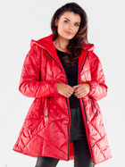 Куртка демісезонна з капюшоном жіноча Awama A540 1220776 SM Red (5902360566118) - зображення 2