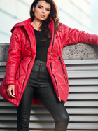 Куртка демісезонна з капюшоном жіноча Awama A540 1220776 SM Red (5902360566118) - зображення 8