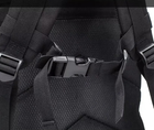 Рюкзак тактический на 45 литров (чёрный) - изображение 8