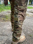Тактическая форма убакс и штаны с наколенниками и налокотниками (размер XXXL) (мультикам) - изображение 6