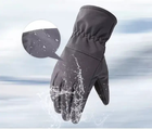 Перчатки тактические теплые с флисовой подкладкой (черные) (размер XL) - изображение 5