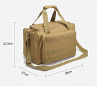 Универсальная тактическая сумка с регулируемыми отсеками (койот) - изображение 7