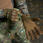Плотные перчатки Razor с защитными Накладками и антискользящими Вставками камуфляж размер XL - изображение 3