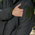 Мужская зимняя Куртка Thermo-Loft на флисе с Липучками под шевроны олива размер 2XL - изображение 7