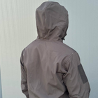 Костюм мужской на флисе Куртка + Брюки / Утепленная форма Softshell черная размер L - изображение 4