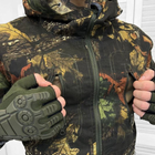 Легкий Чоловічий Костюм Куртка з капюшоном + Штани / Форма камуфляж з імітацією листя розмір M - зображення 5