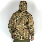 Мужская флисовая Куртка Softshell с капюшном и вентиляционными молниями мультикам размер M - изображение 4