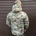 Демісезонна чоловіча Куртка Softshell на флісі з капюшоном та липучками під шеврони мультикам розмір M - зображення 3