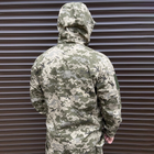 Мужская полевая Куртка с карманами и липучками под шевроны рип-стоп пиксель размер S - изображение 7