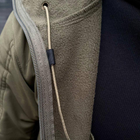 Зимовий чоловічий Костюм SoftShell на флісі / Водонепроникний Комплект Куртка з капюшоном + Штани хакі розмір M - зображення 8