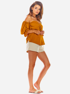 Bluzka damska hiszpanka Awama A305 106824 L/XL Caramel (5902360541191) - obraz 5