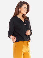 Пуловер жіночий Awama A323 106878 L Чорний (5902360544673) - зображення 2