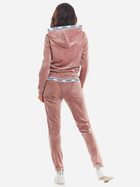 Bluza damska rozpinana streetwear welurowa Awama A373 212885 XL Różowa (5902360550964) - obraz 6