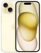 Мобильный телефон Apple iPhone 15 128GB Yellow (MTP23RX/A)