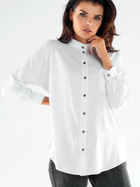 Сорочка жіноча Awama A525 1220732 L-XL Біла (5902360562943) - зображення 1