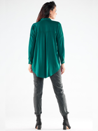Сорочка жіноча Awama A525 1220734 L-XL Темно-зелена (5902360562981) - зображення 3