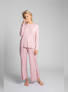 Піжамний лонгслів LaLupa LA027 381248 XL Pink (5903887610414) - зображення 3